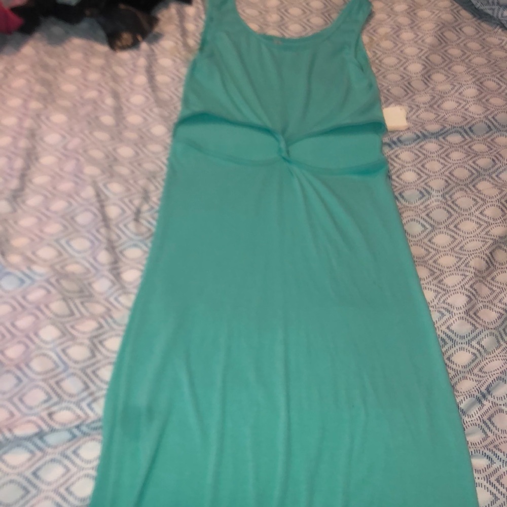 Knot tie maxi sun dress